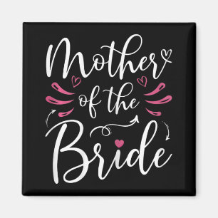 Mother Of The Bride Matching Bridal Party Wedding  Magnet