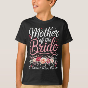 Mother of The Bride Matching Wedding Party T-Shirt