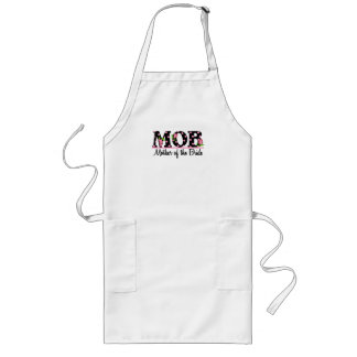 Mother of the Bride (MOD) Tulip Lettering Long Apron