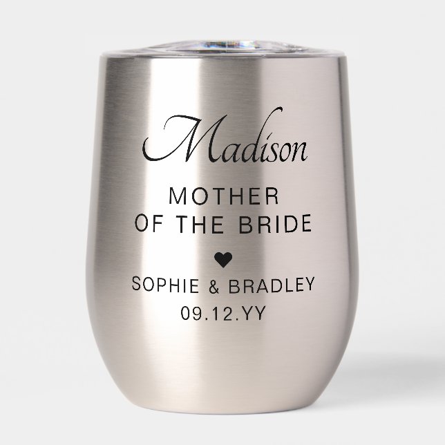 Mother of the Bride Personalized Wedding Gift (Front)