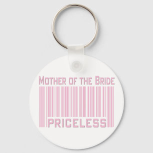 Mother of the Bride Priceless Keychain