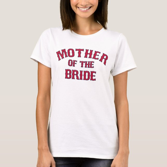 Mother of the Bride-Team Est. 2016-CUSTOM Tshirt (Front)