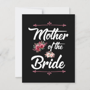 Mother Of The Bride Thank You Card