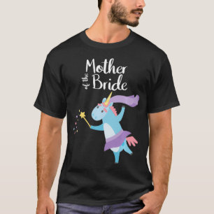 Mother Of The Bride Unicorn Outfit Wedding Party M T-Shirt
