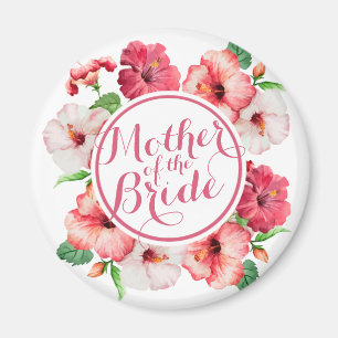 Mother of the Bride Watercolor Wedding   Magnet