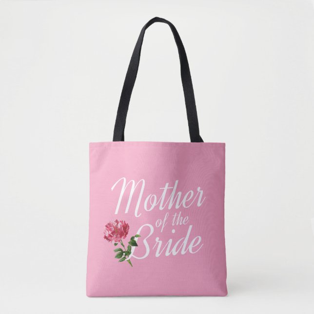 Mother of the Bride Wedding Calligraphy | Tote Bag (Front)