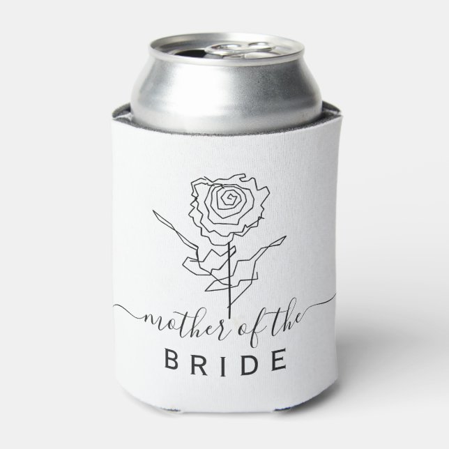 Mother of the Bride Wedding Favour Can Cooler (Can Front)