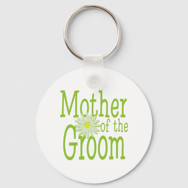 Mother of the Groom/ Daisy Keychain (Front)