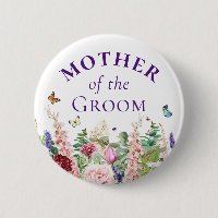 Mother of the Groom - Floral Butterfly