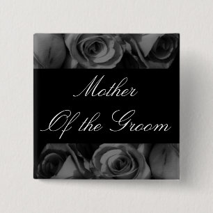 Mother Of the Groom - Font Style/Size - Lucia 20 2 Inch Square Button