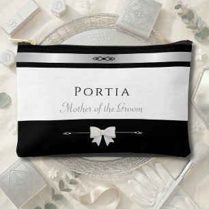 Mother of the Groom Gift Modern Luxury Makeup Accessory Pouch