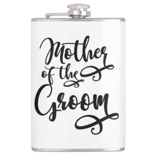 Mother of the Groom Hip Flask