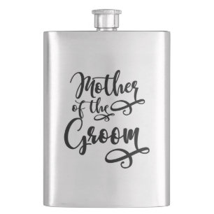 Mother of the Groom Hip Flask