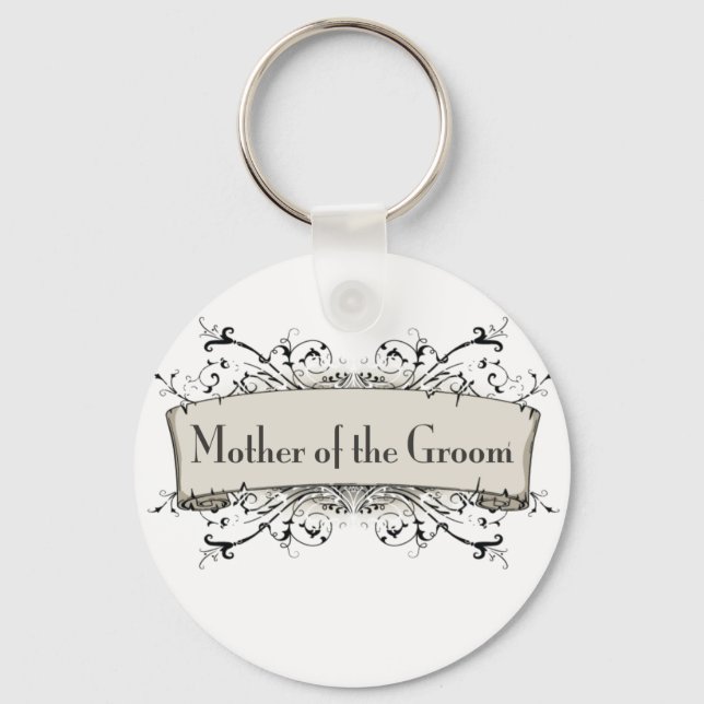 *Mother of the Groom Keychain (Front)