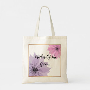 Mother of the groom, mother, gift, elegant, lilac tote bag
