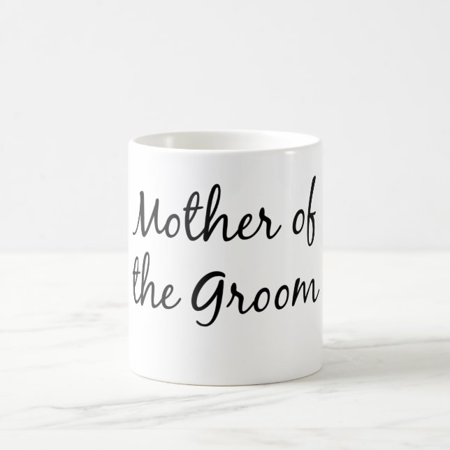 mother of the groom mug (Center)