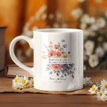 Mother of the Groom Mug | Thank You<br><div class="desc">Celebrate the Mother of the Groom (or customize to say Bride) with this Gorgeous Coffee Mug. This will make a fabulous addition to the wedding party gifts and make your mom or mother-in-law feel very special! Write a personal and heartfelt message for your mother-in-law on your wedding day. Add your...</div>