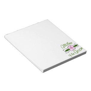 Mother of the Groom Notepad