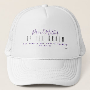 Mother of the Groom Personalized hat HAMbyWG