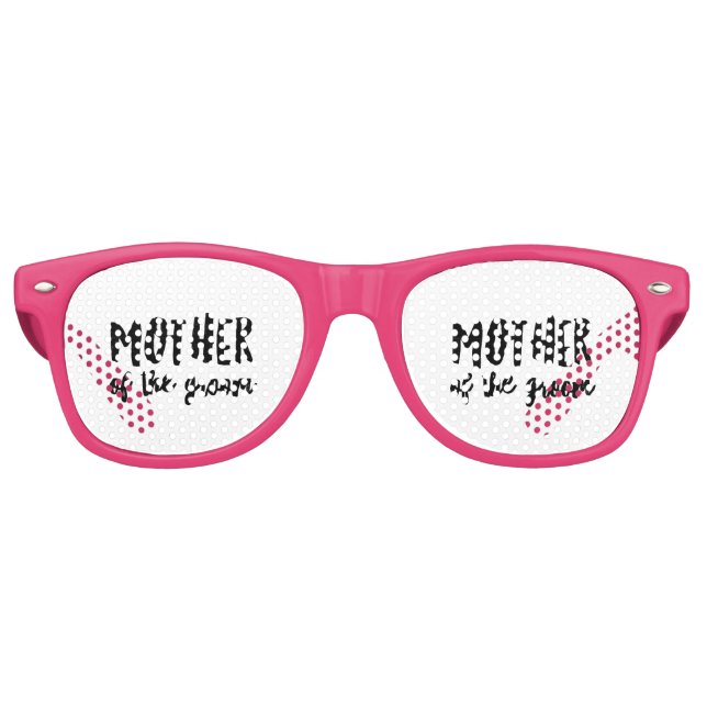 Mother of the Groom Retro Sunglasses (Front)