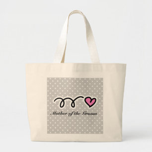 Mother of the groom tote bag