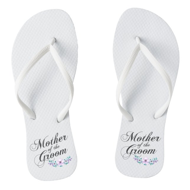 Mother of the Groom Wedding | Flip Flops (Footbed)
