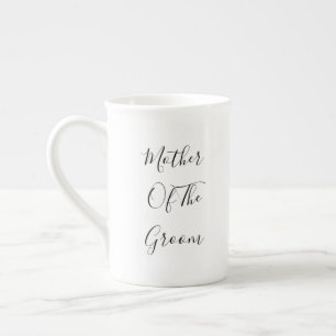 Mother Of The Groom Wedding Gift Favor Modern 2023 Bone China Mug