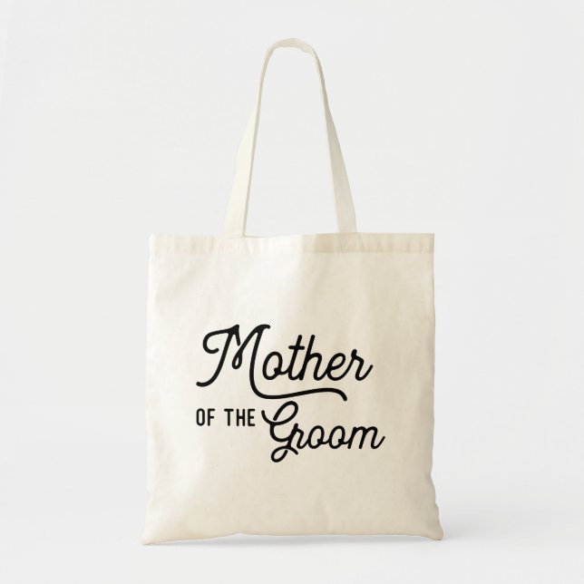 Mother of the Groom Wedding Gift Tote Bag (Front)