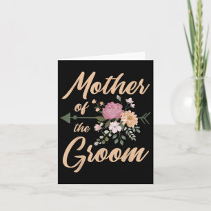 Mother Of The Groom Wedding Party Special Day Pret Card