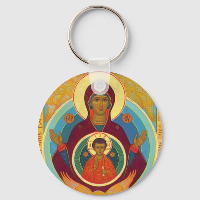 Mother of the Sign Keychain (Front)