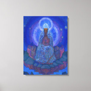 Mother of the World, 1924 by Nicholas Roerich Canvas Print