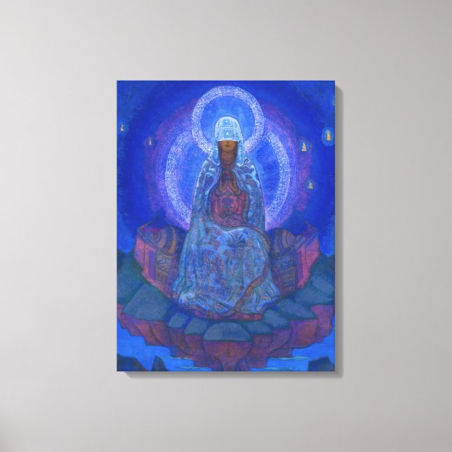 Mother of the World, 1924 by Nicholas Roerich Canvas Print (Front)