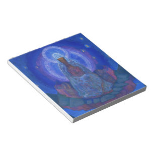 Mother of the World, 1924 by Nicholas Roerich Notepad