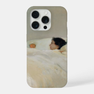 Mother painting by Joaquin Sorolla iPhone 15 Pro Case