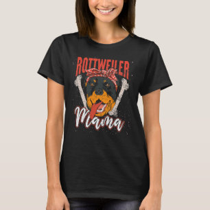 Mother Parent Owner Dog Rottweiler Mom T-Shirt