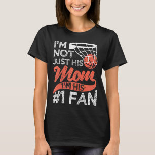 Mother Player Mother's Day Basketball Mom Number O T-Shirt
