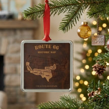Mother Road Centennial Map Holiday Heritage