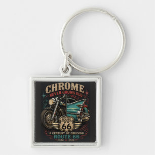 Mother Road Chrome Rider Legacy Keychain