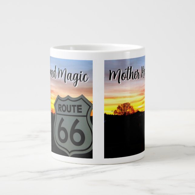 Mother Road Magic Large Coffee Mug (Front)