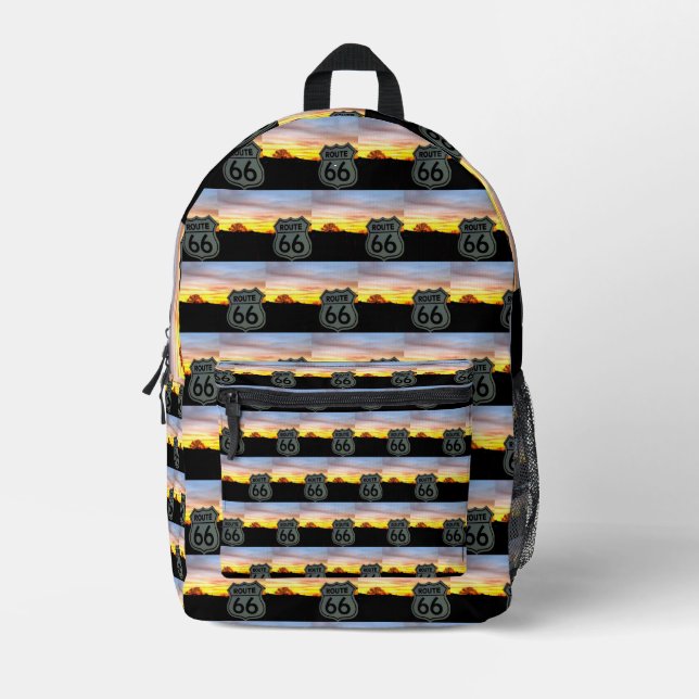 Mother Road Magic Printed Backpack (Front)