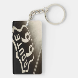Mother Road, Route 66 Keychain