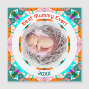 Mother’s Day Best Mummy Ever Baby Girl Photo Gift 