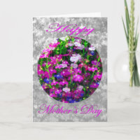 Mother’s Day Bouquet with black and white
