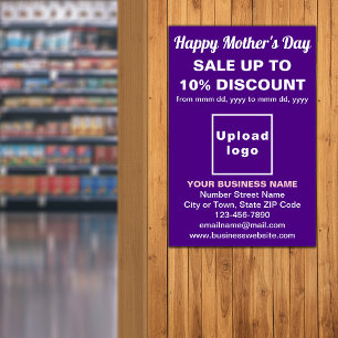 Mother’s Day Business Sale Purple Poster