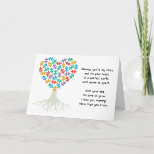 Mother’s Day Card Autism Neurodivergent Autistic