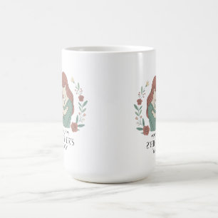 Mother’s Day Cat Mug – You’re Purr-fect Mom, Cute 