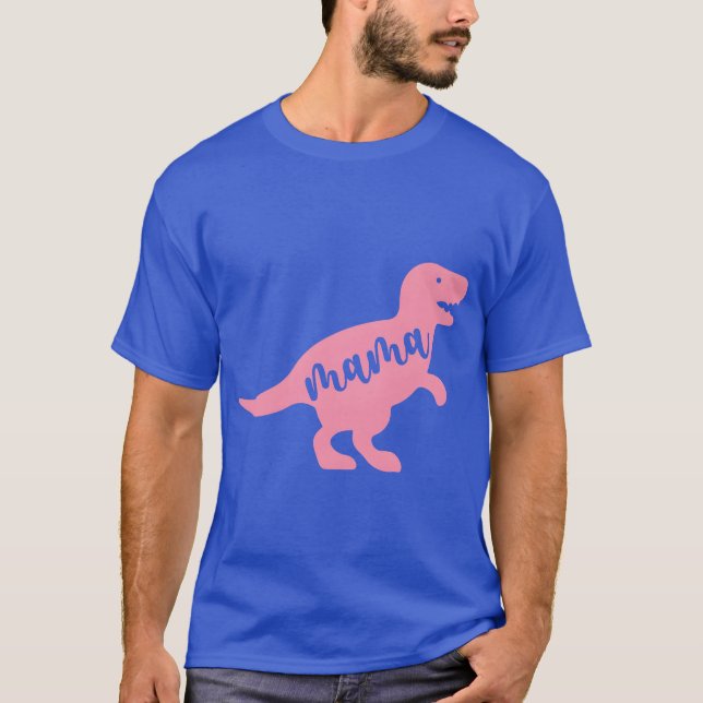 Mother s day dinosaur shirt best design retro (Front)