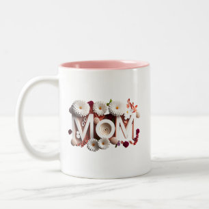 Mother’s Day for Mother, Mom, Mommy Two-Tone Coffee Mug