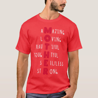 Mother s day Gift Best Greatest Loving Mom Mother  T-Shirt