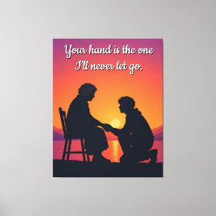 Mother’s Day Gift Mom Love Quote Canvas Print
